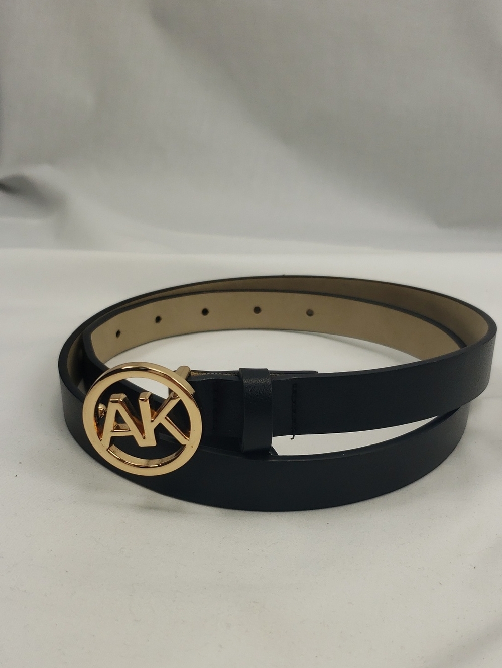 AK Black Belt with Gold Hardware